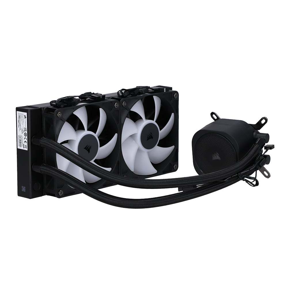 CPU LIQUID COOLER (ระบบระบายความร้อนด้วยน้ำ) CORSAIR NAUTILUS 240 RS ARGB (BLACK)