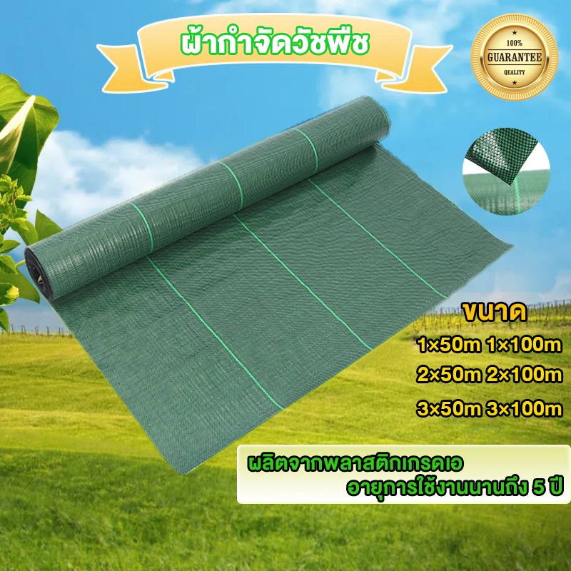 หญ้าคลุมดินสีเขียว (เกรด A) หญ้าคลุมหญ้า วัชพืชพลาสติก/หญ้าคลุมดิน น้ำซึมผ่านได้ ครอบคลุม 50/100ม.