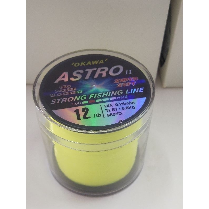 เอ็น OKAWA รุ่น ASTRO II 12lb สีเหลือง