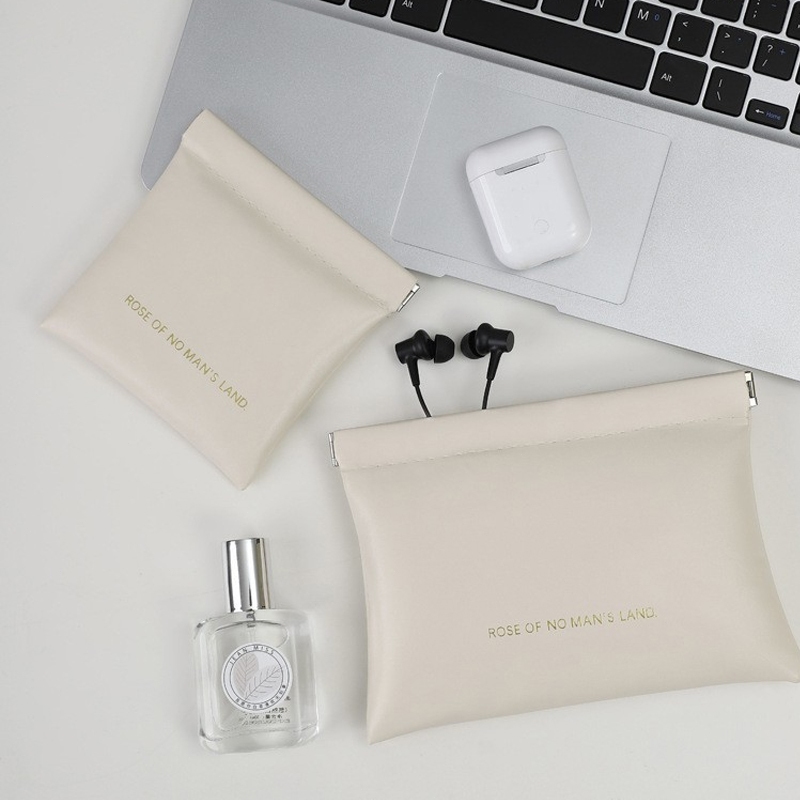 กระเป๋าตังค์หนังPU พร้อมฝาเปิดปิด กระเป๋าใส่ของ ใส่เครื่องสำอางค์ ใส่หูฟัง ใส่เหรียญ