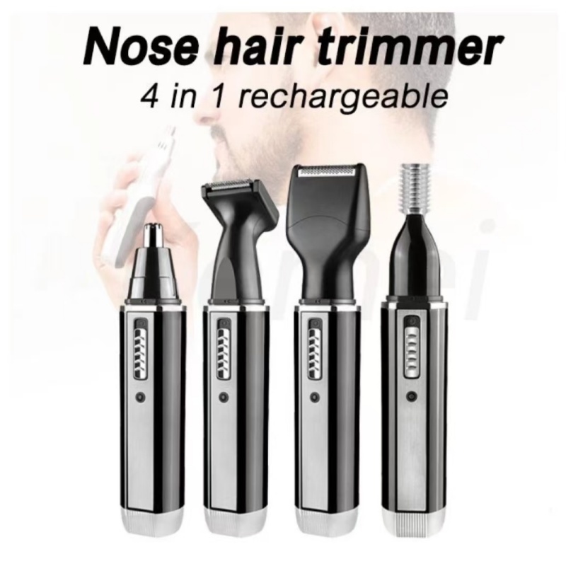 Kemei Original Kemei 4 In 1 KM-6630 เครื่องโกนหนวดไฟฟ้า เครื่องโกนหนวดเคราจมูก หู