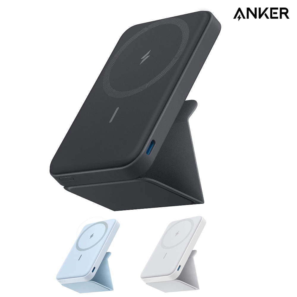 Anker 622 MagGo การชาร์จแบบไร้สาย Fast Charging 5000mAh พาวเวอร์แบงค์แม่เหล็ก พอร์ต USB-C A1614