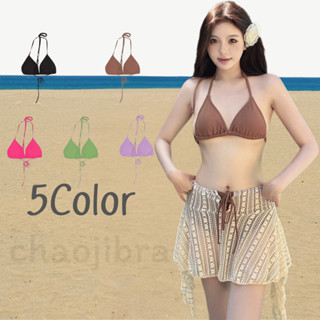 เสื้อบิกินี่สุดฮิต เซ็กซี่ แบบสายผูกคอผูกหลัง B-107 บิกินี่ผ…