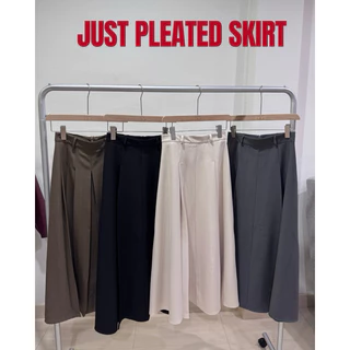 UIUI | JUST PLEATED SKIRT กระโปรงพลีทยาว