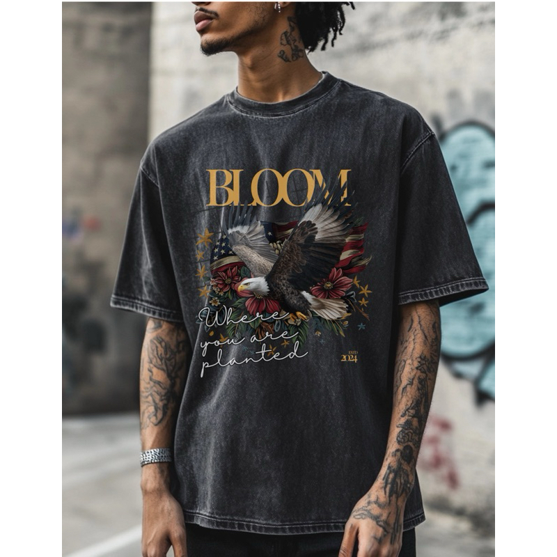 เสื้อ Oversized Thierystory สีฟอง Bloom