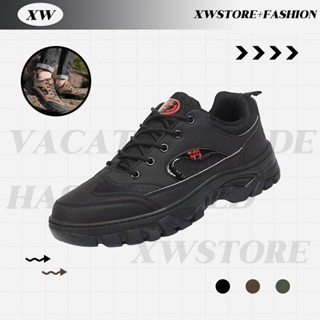 XWshopee งานว้าวมาก รองเท้าผ้าใบแฟชั่นผู้ชาย ทรงสวยเท่ห์ จะใ…