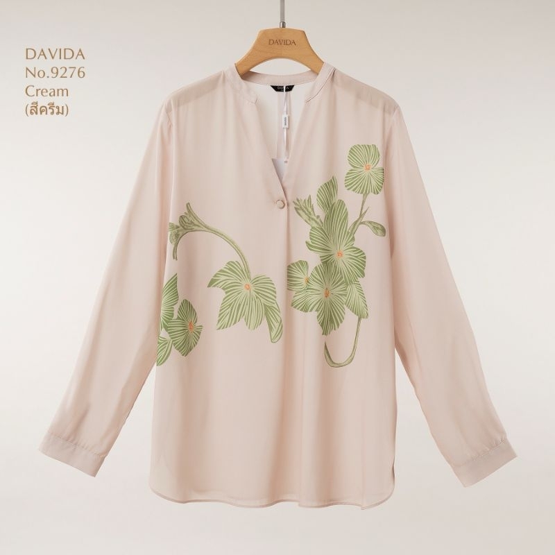 เสื้อเชิ้ตแขนยาวDavida#9276