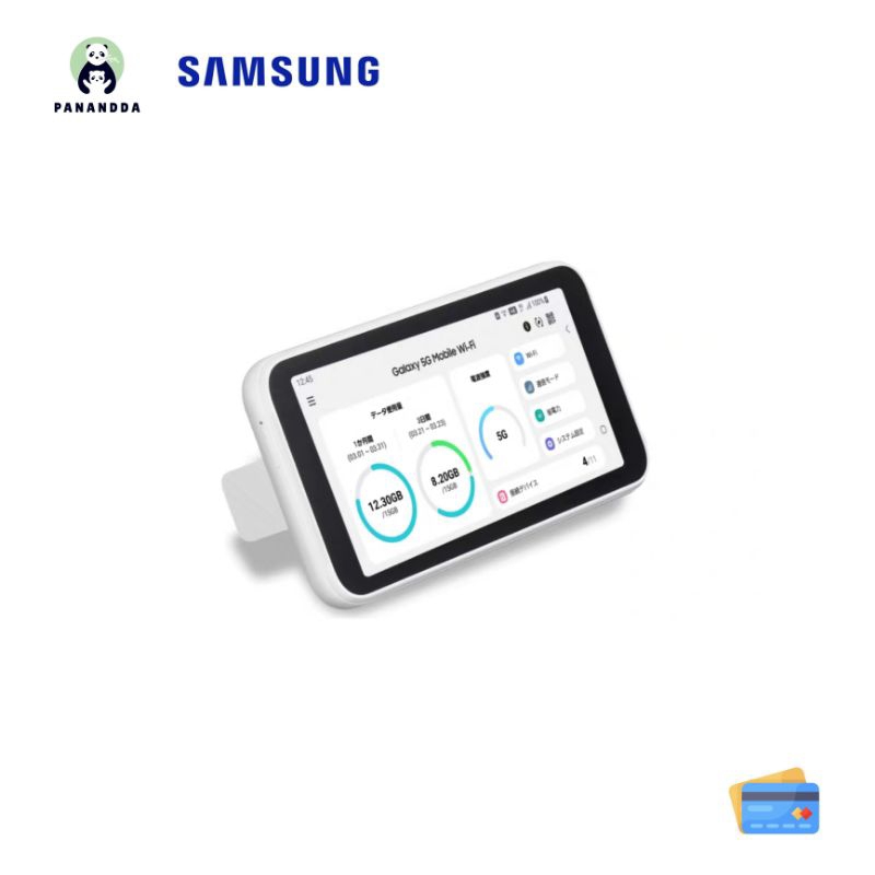 SAMSUNG Galaxy Mobile WI-FI SCR01 Pocket WI-FI 5G SA ตัวกระจายไวไฟพกพาซัมซุง [มือ1]