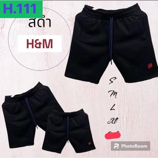 กางเกงผู้ชาย งานปักH/M ขาสั้นขายาวผ้าดีใส่สบาย
