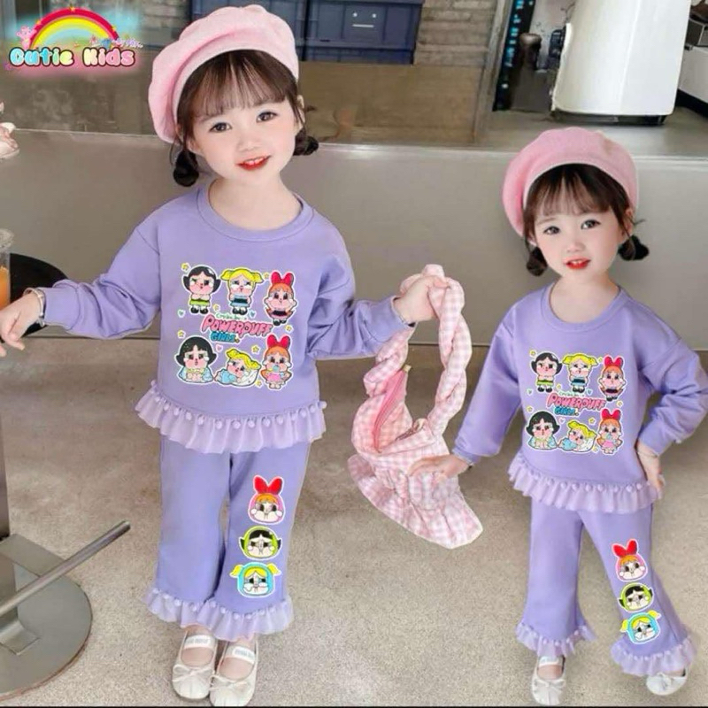 ชุดเซ็ตกันหนาว ppg ชุดเด็ก