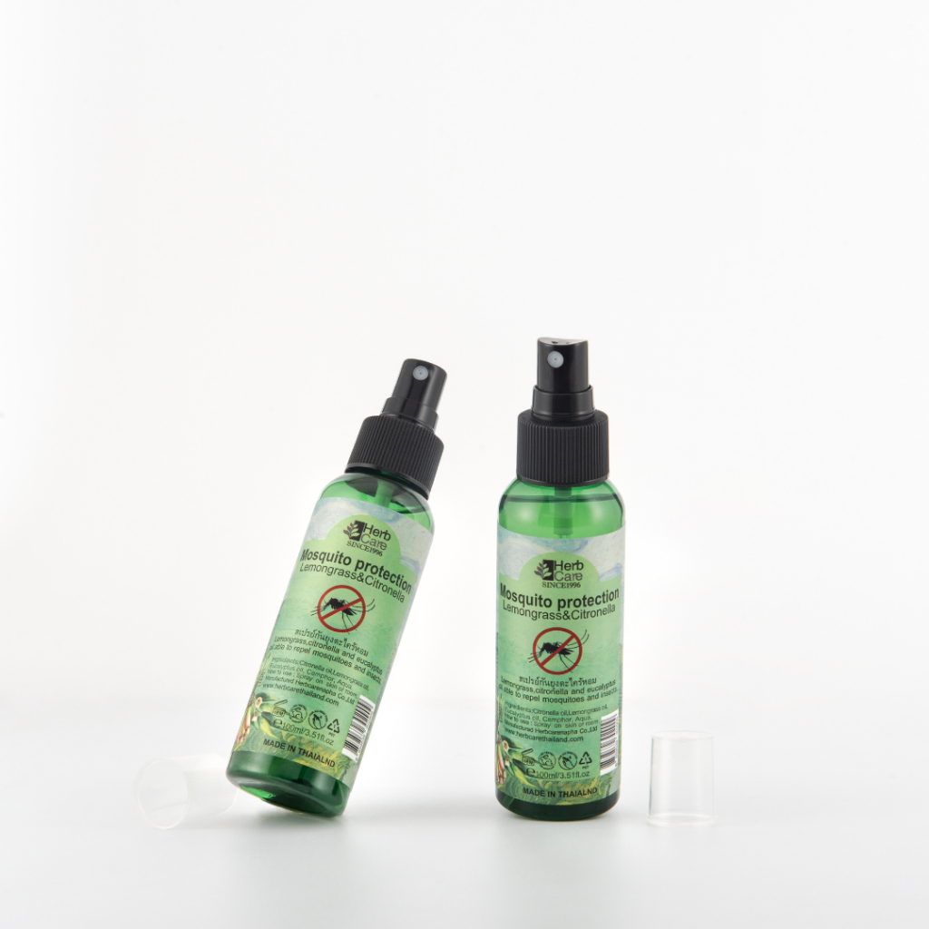 สเปรย์กันยุงตะไคร้หอม Lemongrass Spray Mosquito Protection 100 ml.