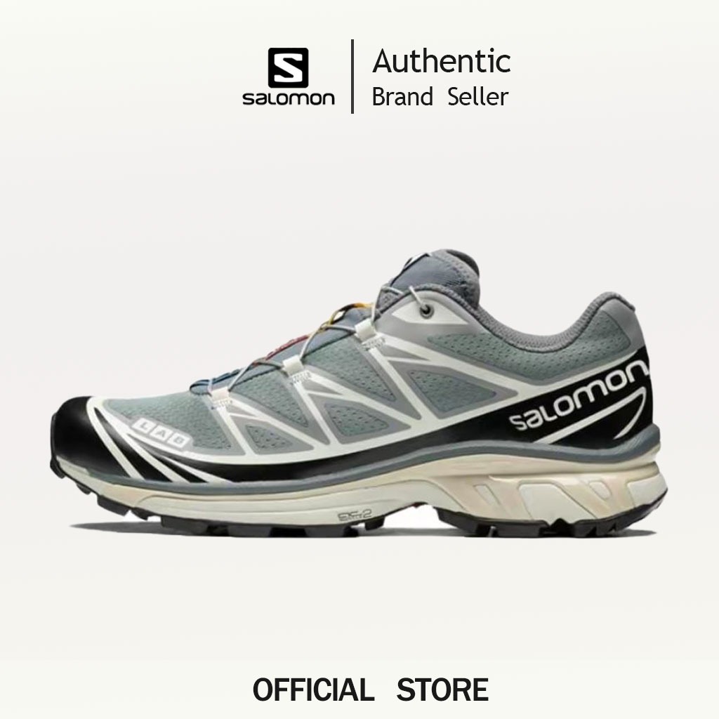 (ของแท้ 100%) SALOMON XT-6 RECUT Monument Phantom - grey