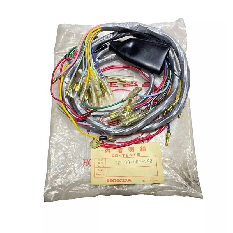 ชุดสายไฟ ติดรถแท้ใหม่ ญี่ปุ่น ใส่ HONDA C70 C70M C70M-K1 MAIN HARNESS WIRE NOS GENUINE JAPAN P/N 32100-087-790