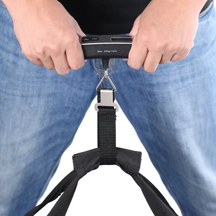 เครื่องชั่งกระเป๋า เครื่องชั่งน้ำหนักอิเล็กทรอนิกส์ดิจิตอล 50kg ชั่งกระเป๋า