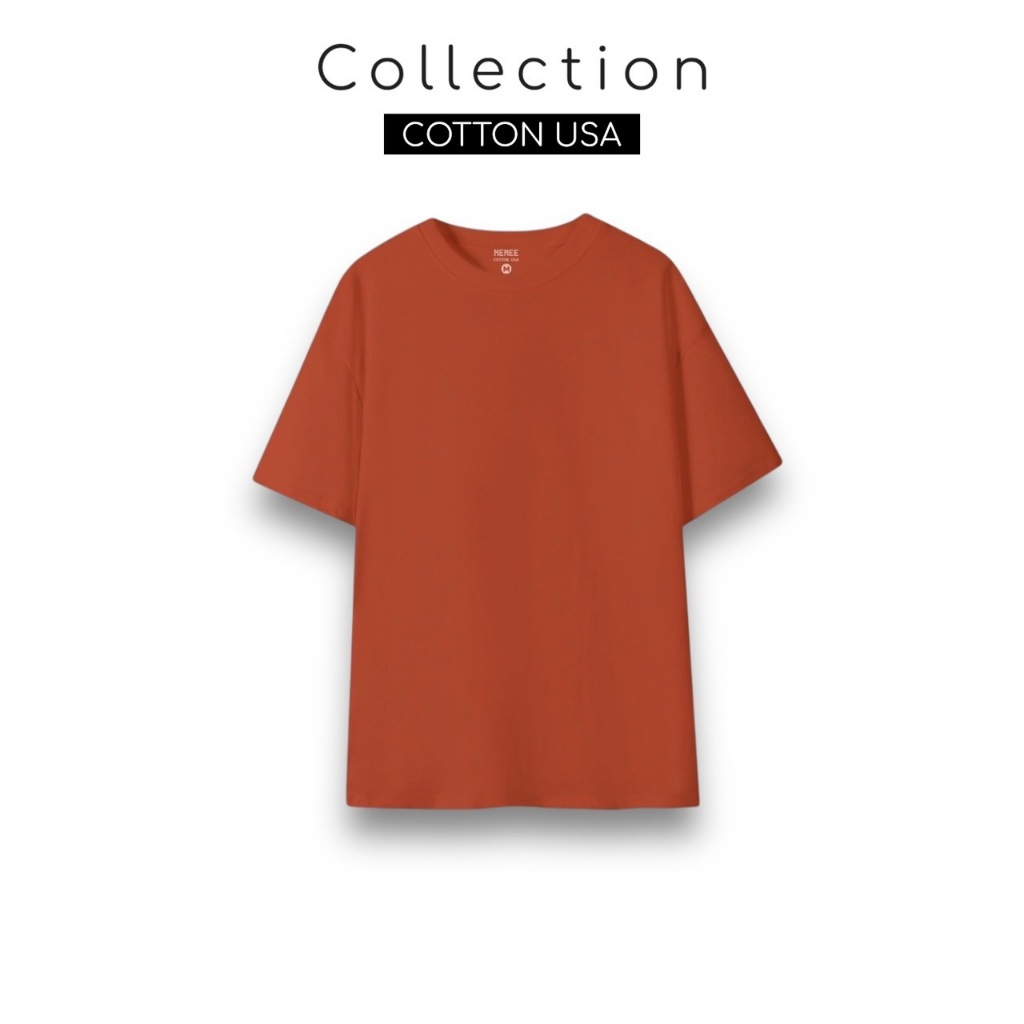 (มาแรง) MEMEE ⚡️COTTON USA ผ้าหนานิ่ม S-3XL (สีพื้นไม่มีลาย ทรงตรง) รูปที่ 3