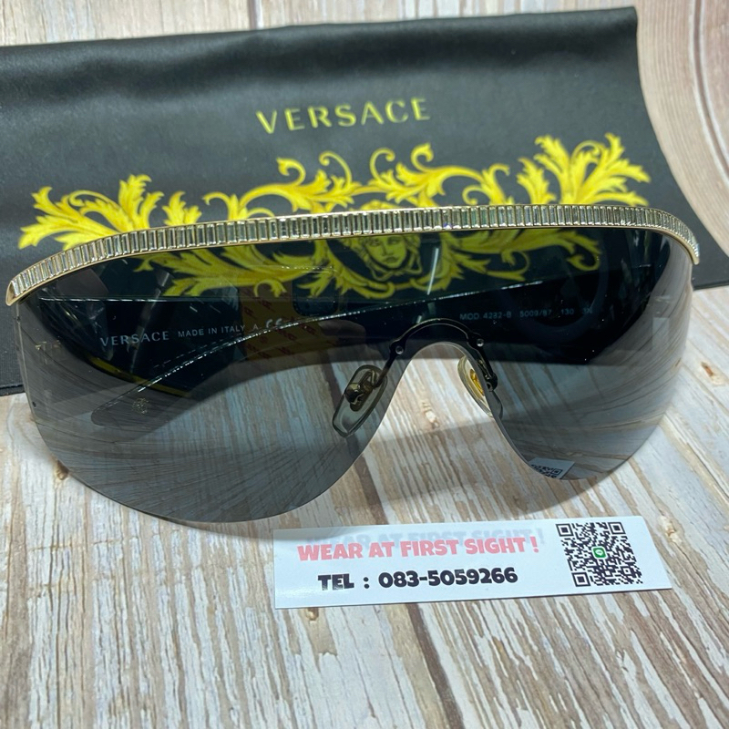 แว่นตากันแดด VERSACE ของแท้ 100% รุ่น MOD 4232-B 5009/87 รับประกันศูนย์ 1ปี ( ÈTOILE DE LA MER :: VE