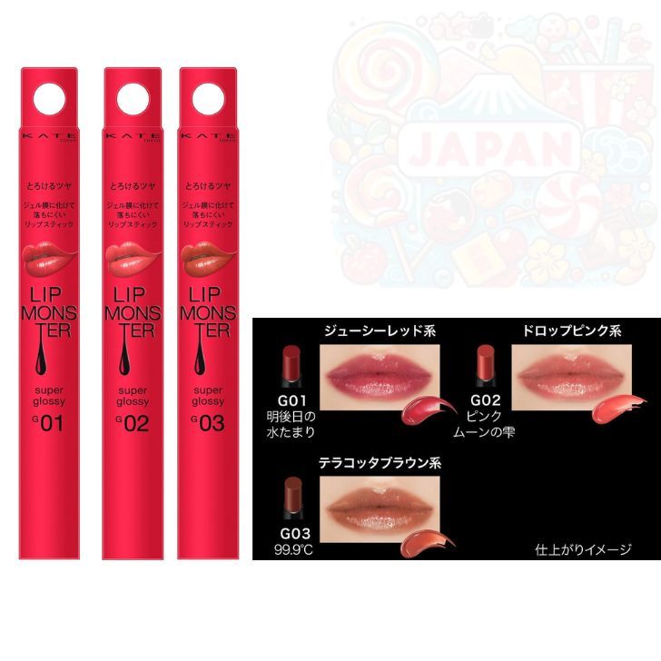 Kate Lip Monster Glossy Bath G03 [Lipstick] [Lip