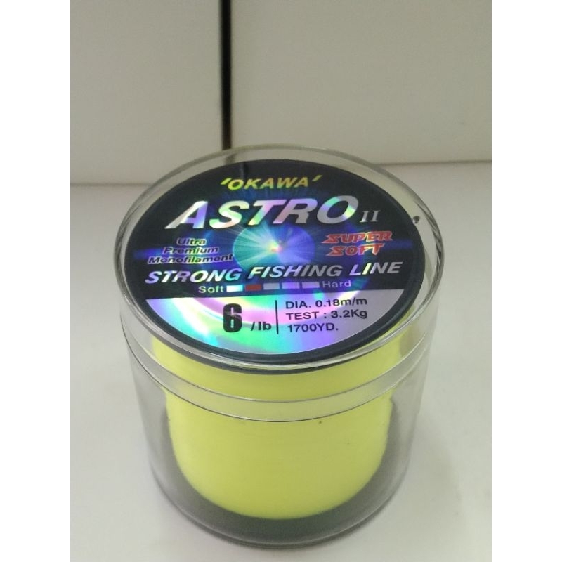เอ็น OKAWA รุ่น ASTRO II 6lb สีเหลือง