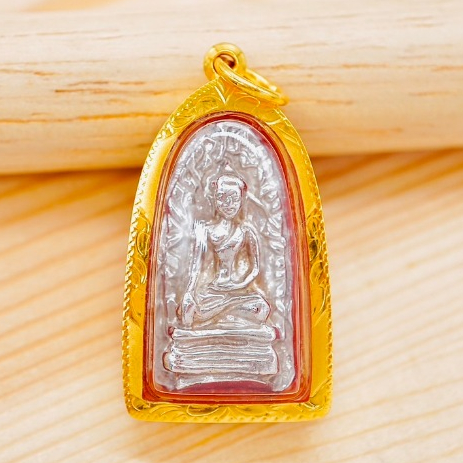 [ PCPY Jewelry ] จี้พระรอดมหาวัน วัดมหาวันฯ • กรอบทองคำแท้90% • กันน้ำ • พระแท้จากวัด • ตรงรุ่น • ปล