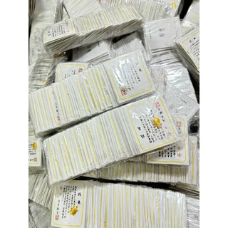 50-100ชิ้นยกแพ็ค เต่าเงิน เต่าทองพร้อมการ์ด พร้อมส่งในไทย