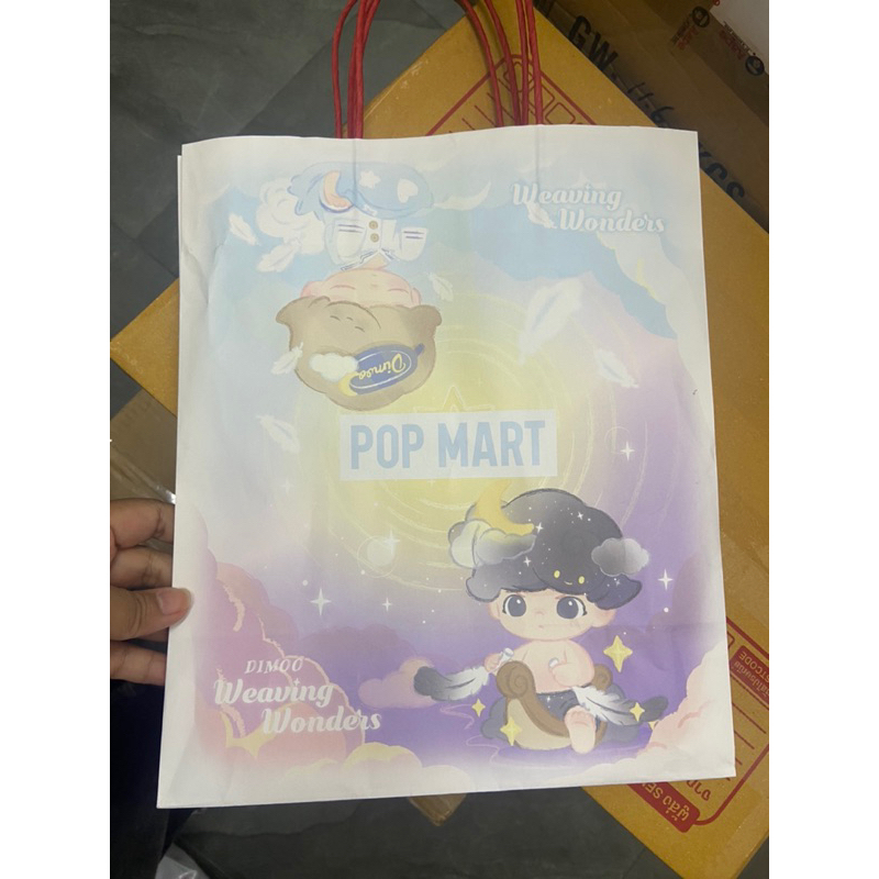 ถุงกระดาษ ไซค์m สองชิ้นราคา89฿