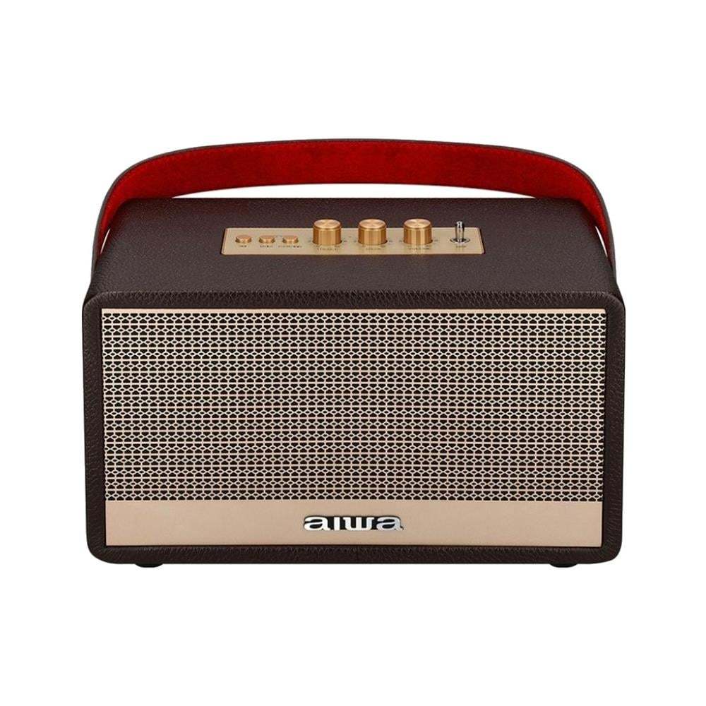 AIWA (ลำโพงบลูทูธพกพา) Retro Heritage II MI-X180 Bluetooth Speaker 100W BASS++/Warranty 1 Year