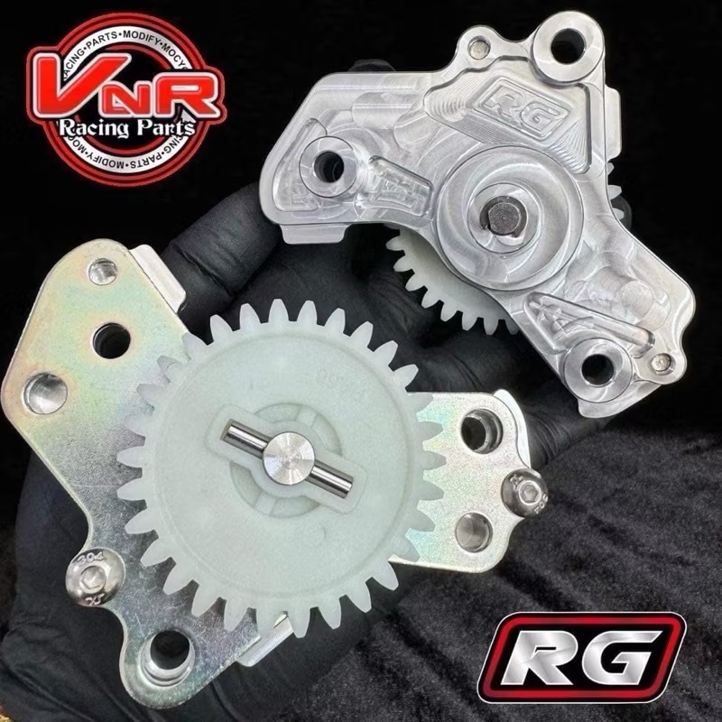 ปั้มน้ำมันเครื่องแต่ง RG W125 งานCNC ปี2005-2022 ปั้มน้ำมันเครื่อง RG  ฉีดแรงกว่าเดิม #ปั้มน้ำมันเครื่องเวฟ125   #ปั้มน้
