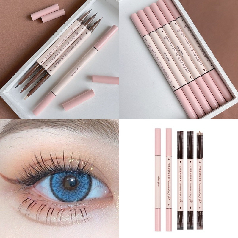 Maxfine ดินสอดอลลี่อาย อายไลน์เนอร์หัวเล็ก 2in1 S-002