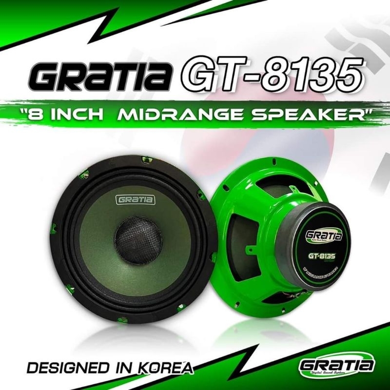 8นิ้วGRATIAกาเทีย(1คู่)GT-8135วอยย์38mm🔥รุ่นขายดี