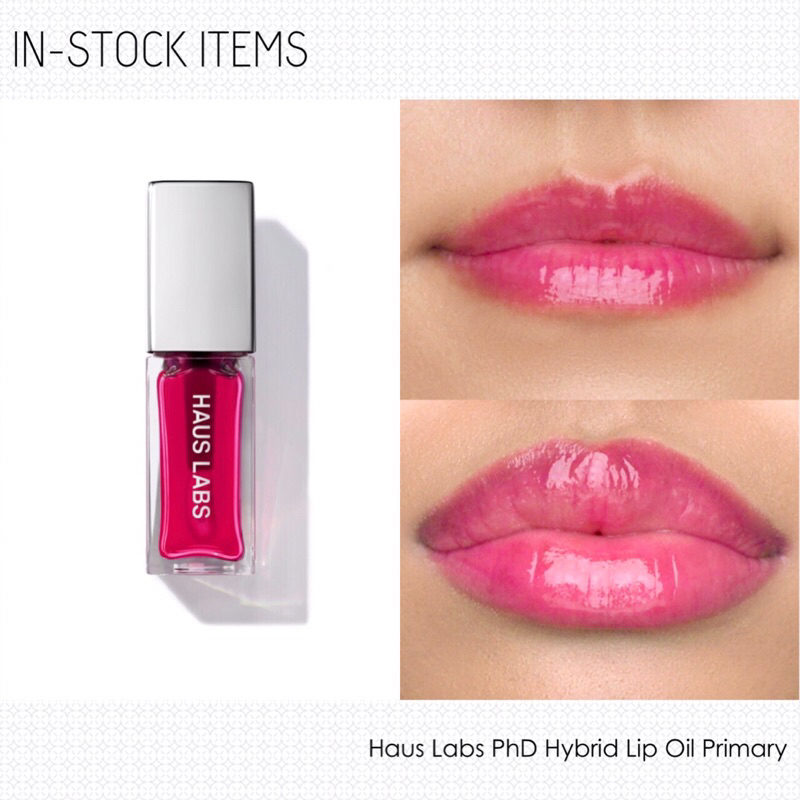 มีของพร้อมส่งค่ะ ~ Haus Labs : PhD Hybrid Lip Oil - Primary