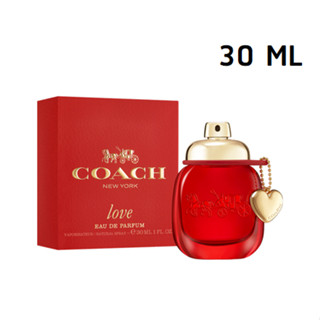 (30 ML) Coach New York  LOVE  EDP  30 ml  กล่องซีล