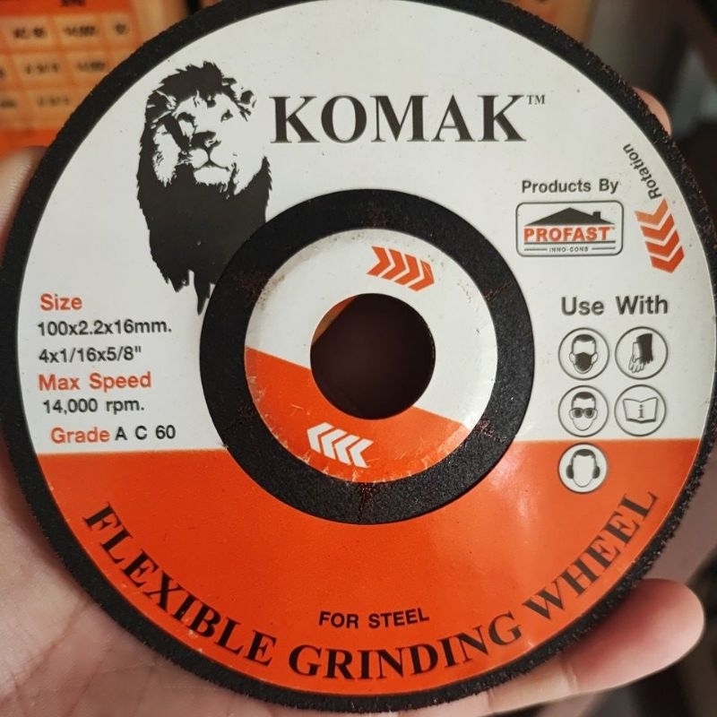 KOMAK FLEXIBLE GRINDIND WHEEL