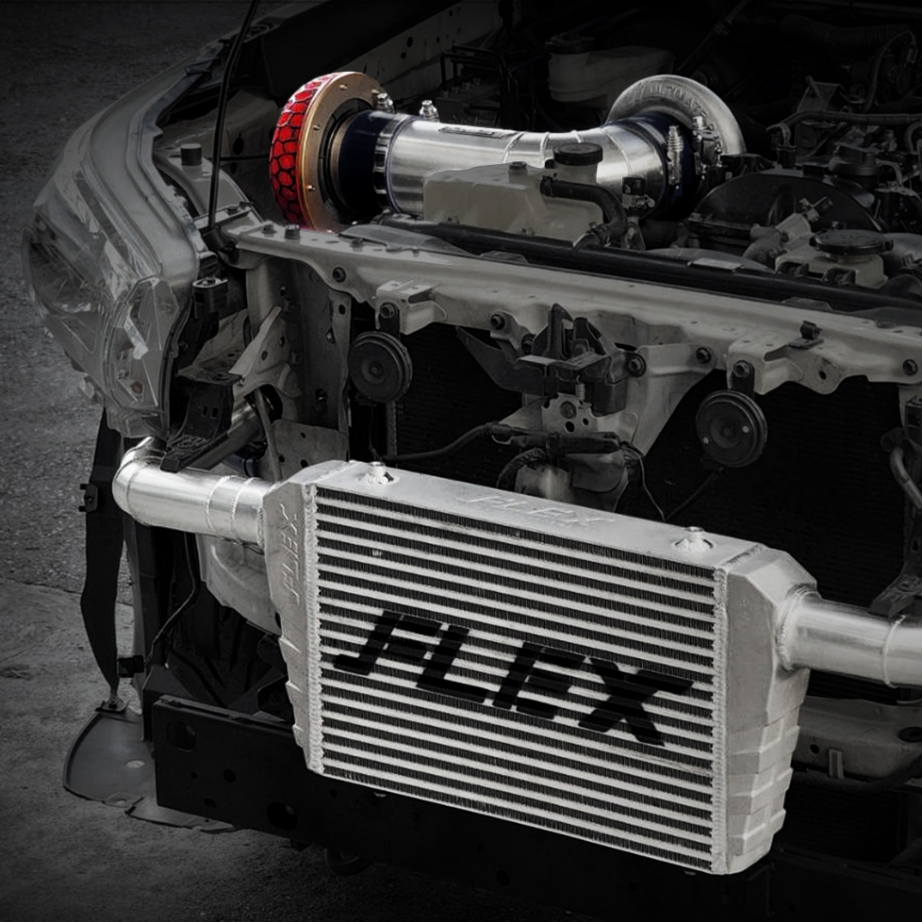 ชุดอินเตอร์ควั่นเชื่อมปาก FLEX สำหรับ TOYOTA REVO / FORTUNER สำหรับ รถเปลี่ยนเฮดเดอร์ FLEX ย้ายเทอร์