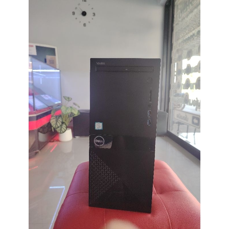 คอมพิวเตอร์ตั้งโต๊ะ dell (0v8f20) Core i3 8100 3.6Gz (มีแต่ตัวเครื่องไม่รวมจอ)