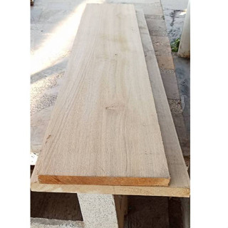 ไม้กระบาก  ไม้แบบ ไม้แผ่น ไม้ DIY ไสเรียบ หนา 1.8-1.85 ซม. ก…