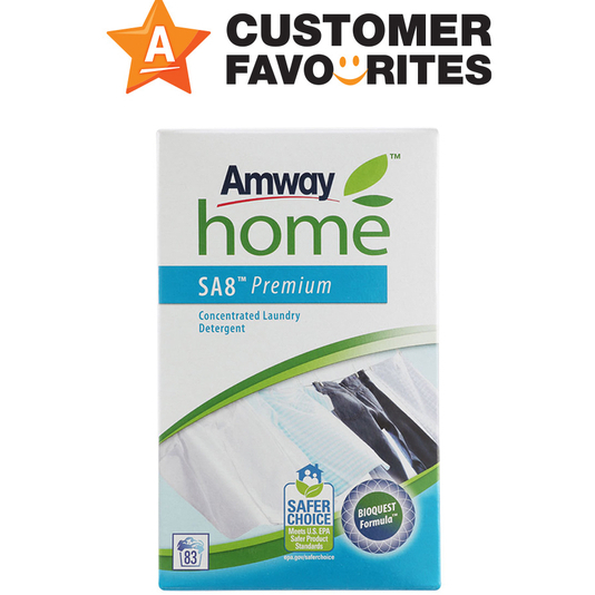 SA8 แอมเวย์ พรีเมี่ยม ผงซักฟอกสูตรเข้มข้น 1 กก (ใหม่) SA8 Premium Concentrated Laundry Detergent - 1kg (New)