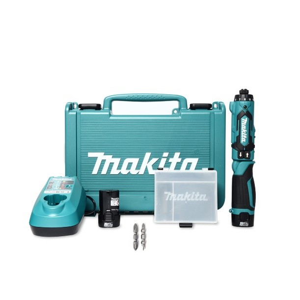 MAKITA สว่านไขควงไร้สาย 7.2 โวลต์ ขนาด 3/16 นิ้ว รุ่น DF012DSE แรงบิดหมุน 8.0 นิวตันเมตร รวมแบตเตอรี