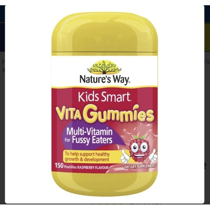 Nature's Way Kids Smart Vita Gummies