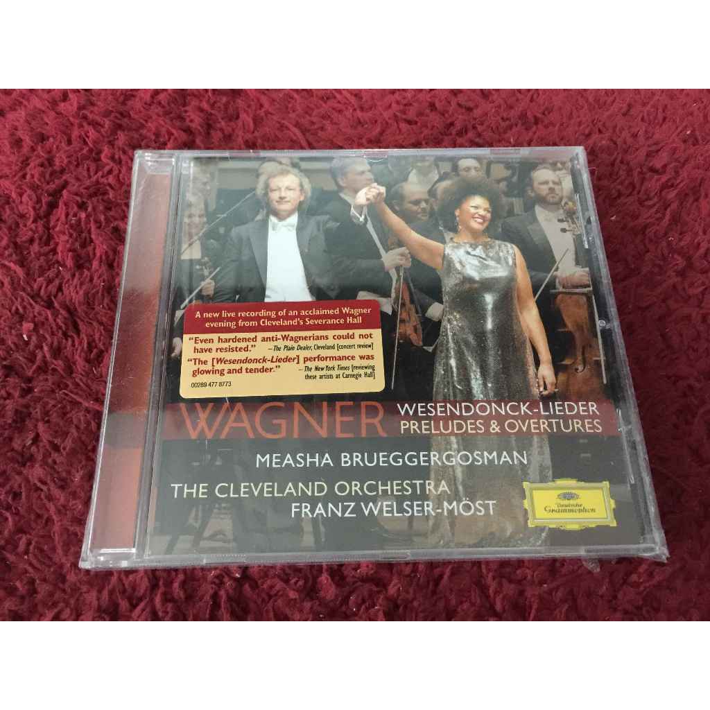 CDเพลง Wagner: Wesendonck-Lieder, Preludes & Overtures สภาพตามรูปปกMaizui