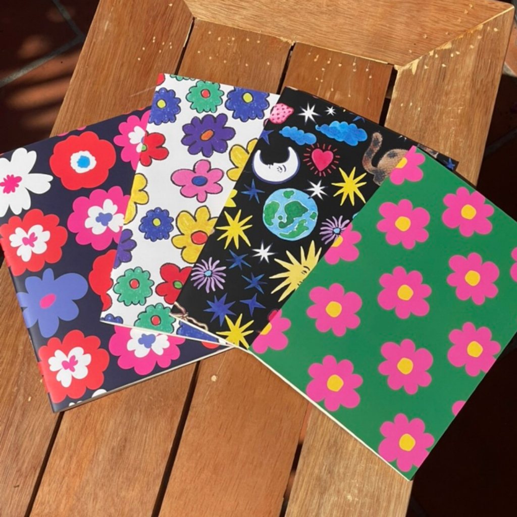 Notebook สมุดดอกไม้ A5 - Old Day Bloom