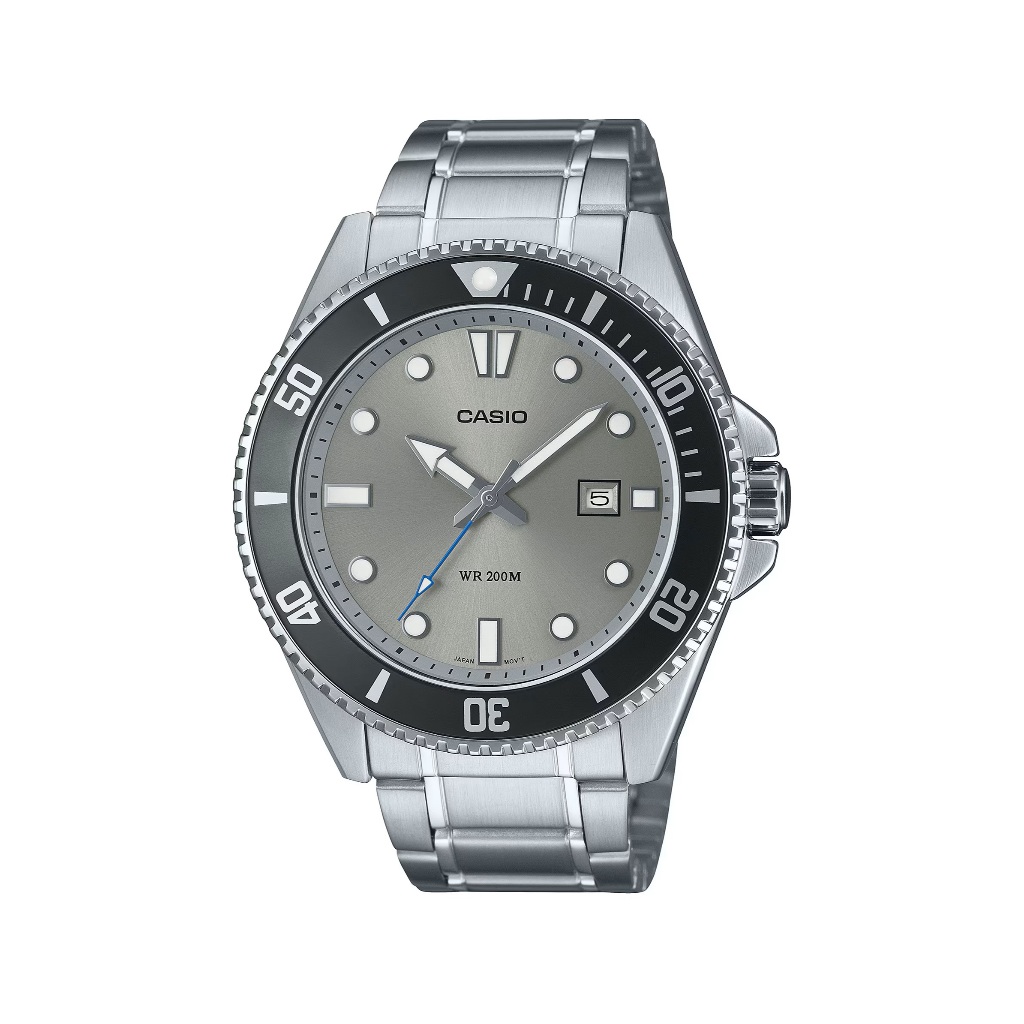 Casio นาฬิกาข้อมือผู้ชาย รุ่น MDV-107D-8AVDF Sporty Men's Watch