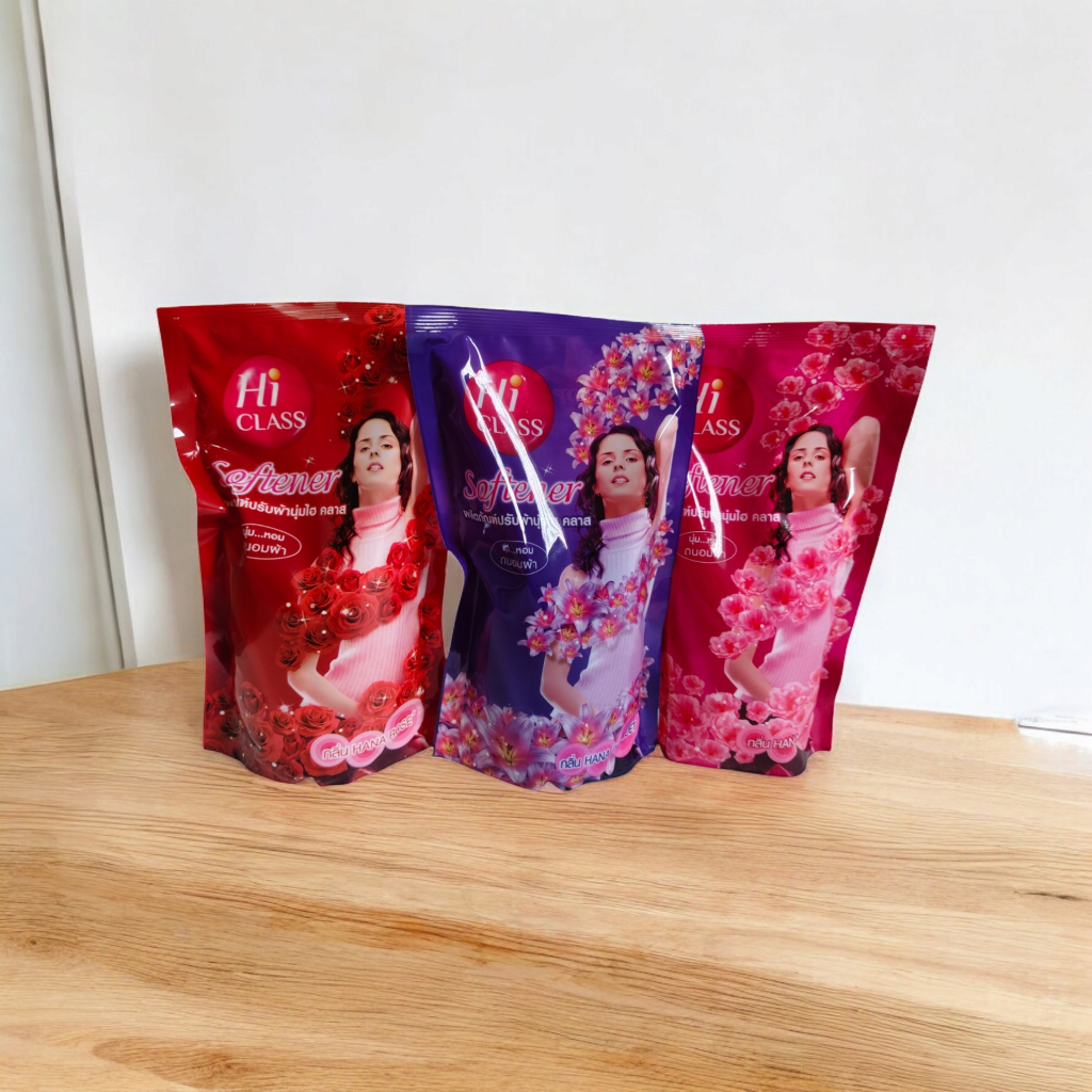ไฮคลาส Hi-Class 450ML ไฮคลาส น้ำยาปรับผ้านุ่ม Hi Class คุ้มค่าคุ้มราคา รุ่น ปรับผ้านุ่ม ไฮคลาส