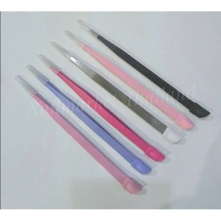 Restock🔁 แหนบหนีบปลายแหลม หยิบอะไหล่ติดเล็บ มี 6 สี  Nail Tw…