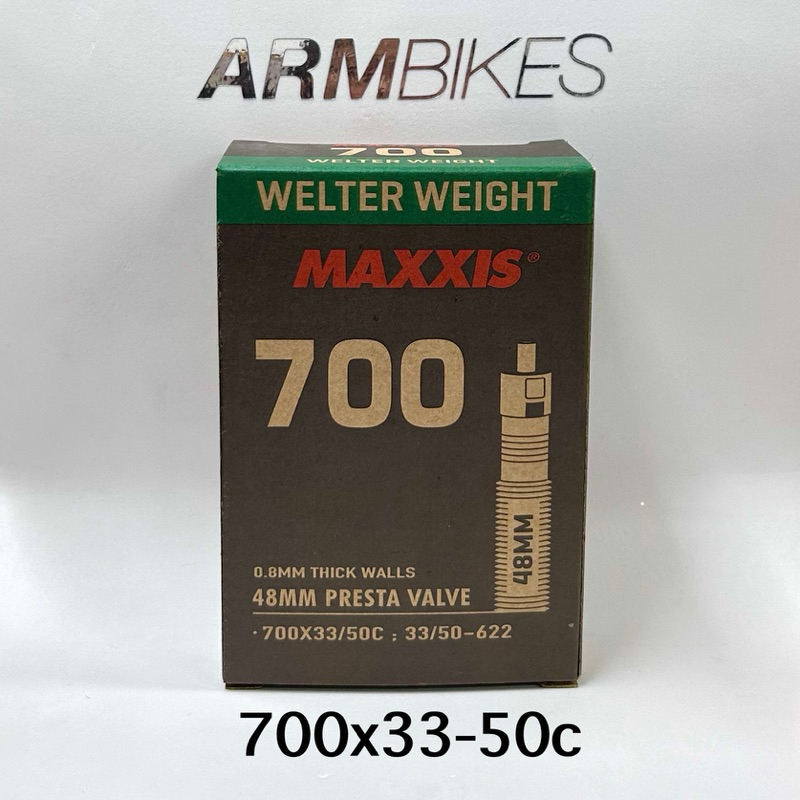 Maxxis ยางใน 700x33-50c สำหรับจักรยาน Gravel Bike, เสือหมอบ, ซิตี้ไบค์