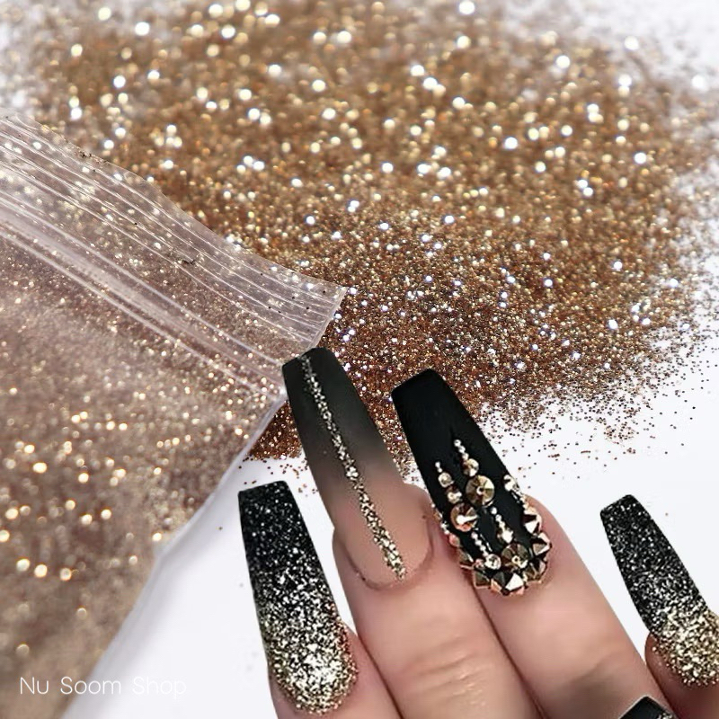 Glitter Powder (ผงขัดกลิตเตอร์โฮโรแกรม) 3g.กลิตเตอร์สะท้อนแสงแต่งเล็บ 🇹🇭(พร้อมส่ง) - รูปที่ 2