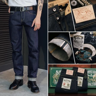 Simple&Raw - กางเกงยีนส์ SS25 RAIJIN FUJIN 24Oz. - 15th Anniversary