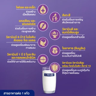 Anmum แอนมัม มาเทอร์น่า นมผงแบบชงสำหรับคนท้อง คุณแม่ตั้งครรภ์ รสจืด ชนิดซอง 10x42 กรัม (420 กรัม) x2