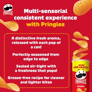 [3 ชิ้น] Pringles Potato crisps original พริงเกิลส์ ออริจินอล 102 กรัม