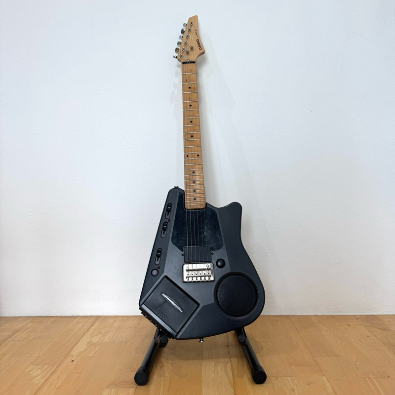CASIO GUITAR EG-5 กีตาร์ไฟฟ้า ยุค 80-90 มีเครื่องเล่นเทปในตัว มือสอง สภาพดี