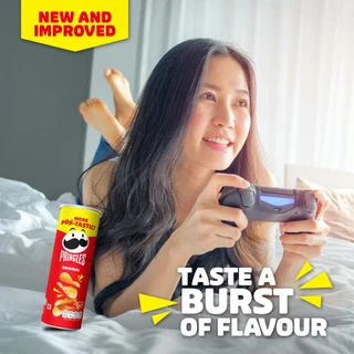 [6 ชิ้น] Pringles Potato crisps original พริงเกิลส์ ออริจินอล 102 กรัม